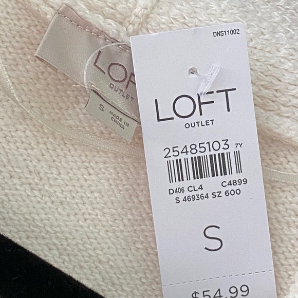 NWT Loft Sweater Cardigan- Small - Picture 3 of 4